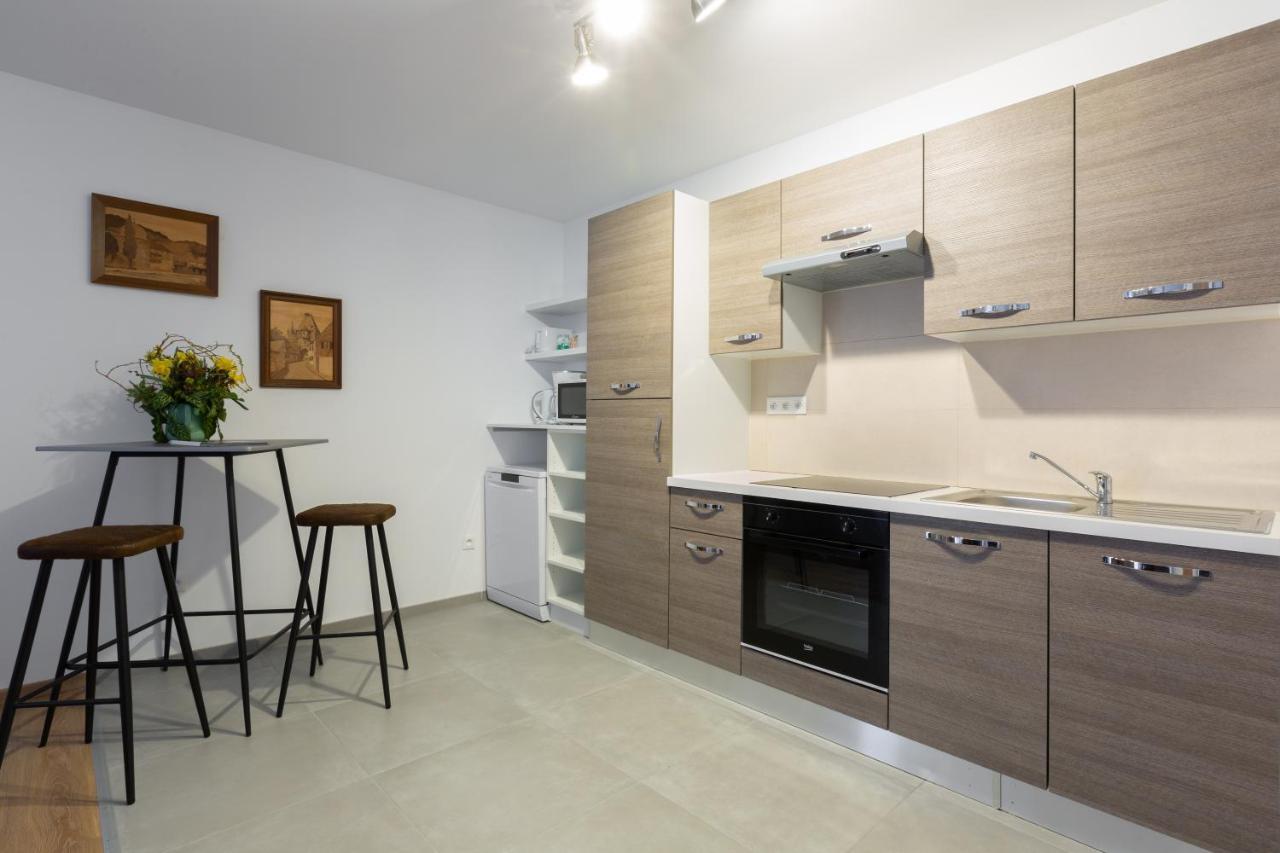 Le Rhenanus Jacques Taurellus - Appartement Duplex Au Calme - Centre Ville - Parking Gratuit Sélestat Eksteriør bilde