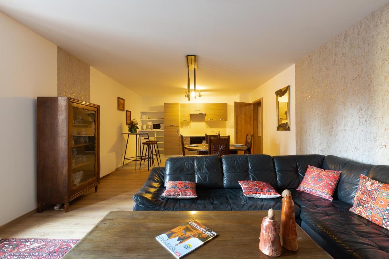 Le Rhenanus Jacques Taurellus - Appartement Duplex Au Calme - Centre Ville - Parking Gratuit Sélestat Eksteriør bilde